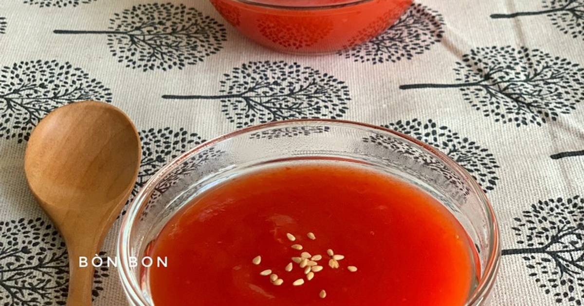 Chè Gấc Bột Sắn Dây