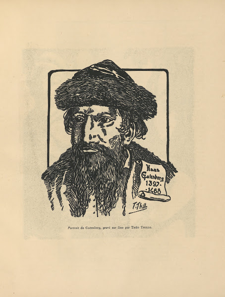 Théo Thillo  Portrait de Gutenberg 1931