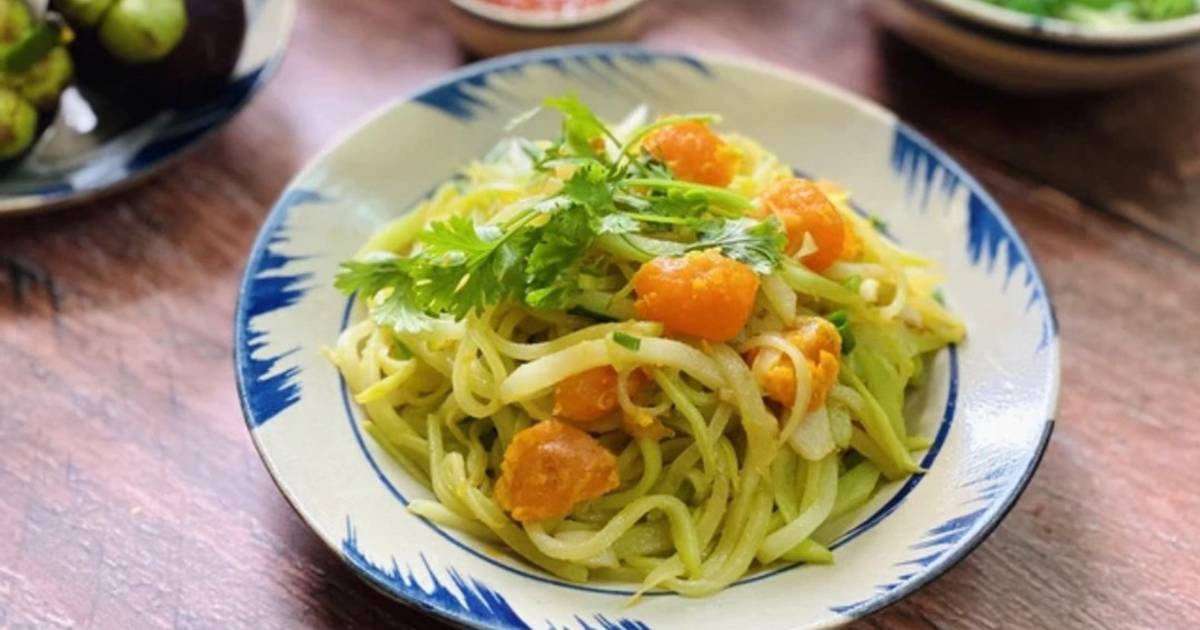 Su Su Xào Trứng Muối