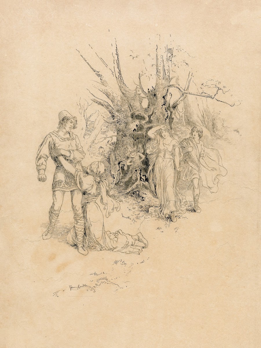 Illustration from A Midsummer nights dream 1901