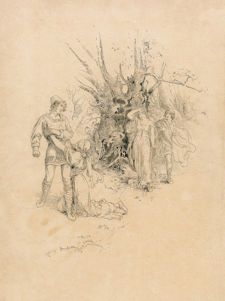 Illustration from A Midsummer nights dream 1901