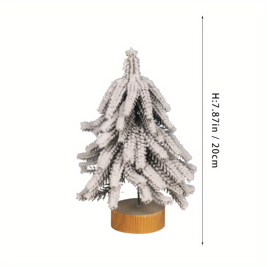 Mini Christmas tree made of PE, table decoration