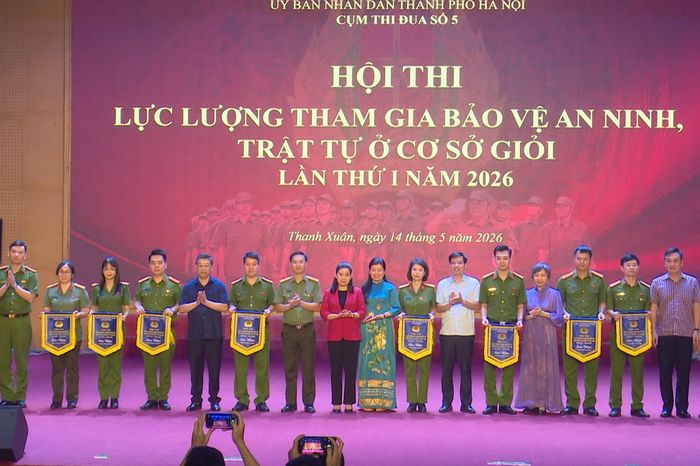 Sôi nổi hội thi lực lượng tham gia bảo vệ an ninh, trật tự ở cơ sở giỏi - Đài Phát thanh và truyền hình Hà Nội