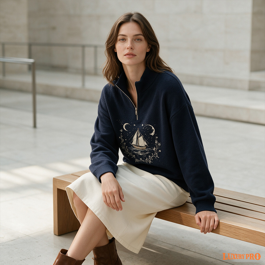 STY‑02 Half‑Zip