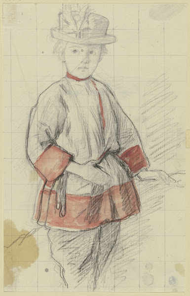 Boy with the red sleeves