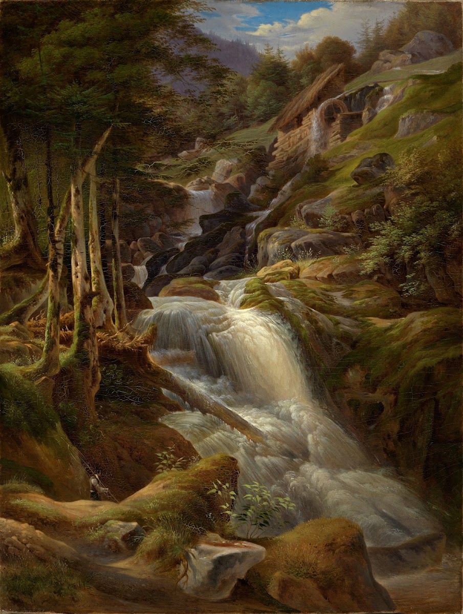 Der Triberger Wasserfall 1838