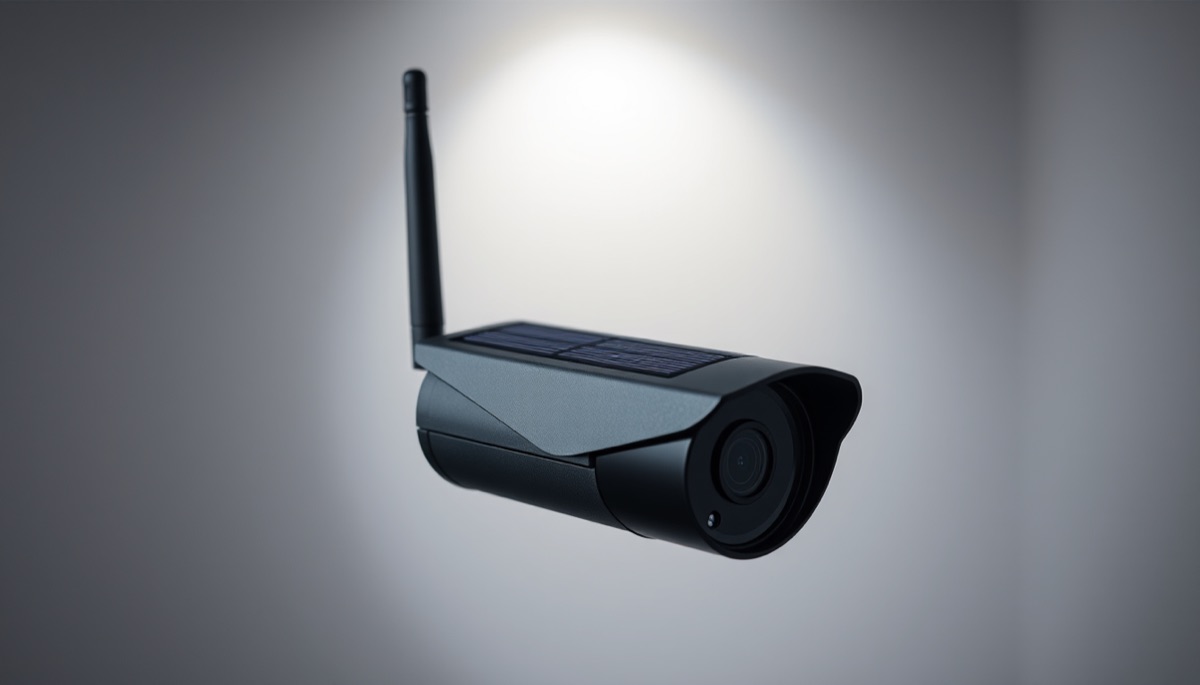Cámaras de Vigilancia Exterior WiFi con Placa Solar - Batería Infinita, Visión Nocturna en Color y Cero Cuotas