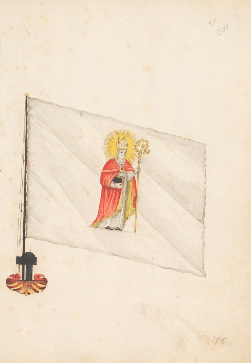 Flag of Ragusa 1667 1670