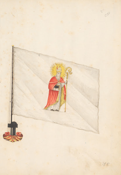 Flag of Ragusa 1667 1670