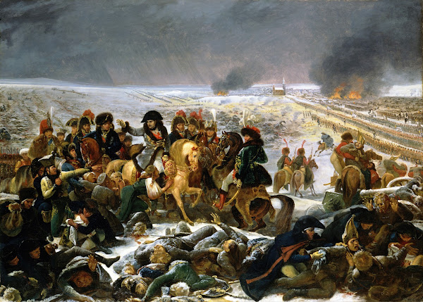 Napoleon on the Battlefield of Eylau 1807