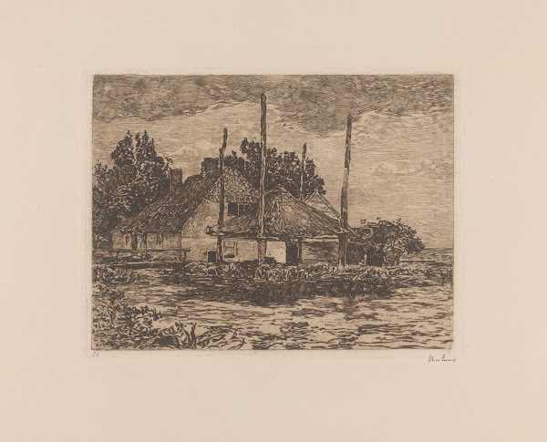 Boerderij met hooischelf 1905
