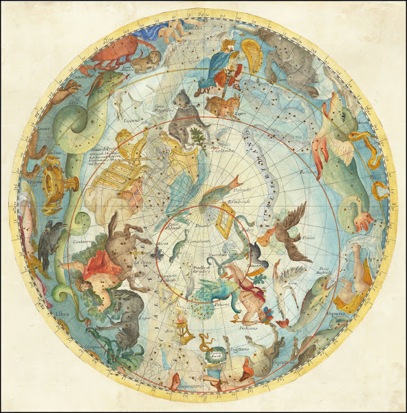 Planisfero Meridionale Corretto Et Accresciuto Di Molte Stelle 1691