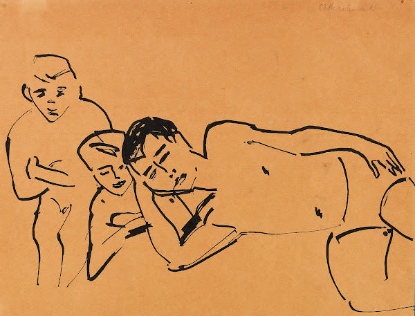 Drei Personen 1910