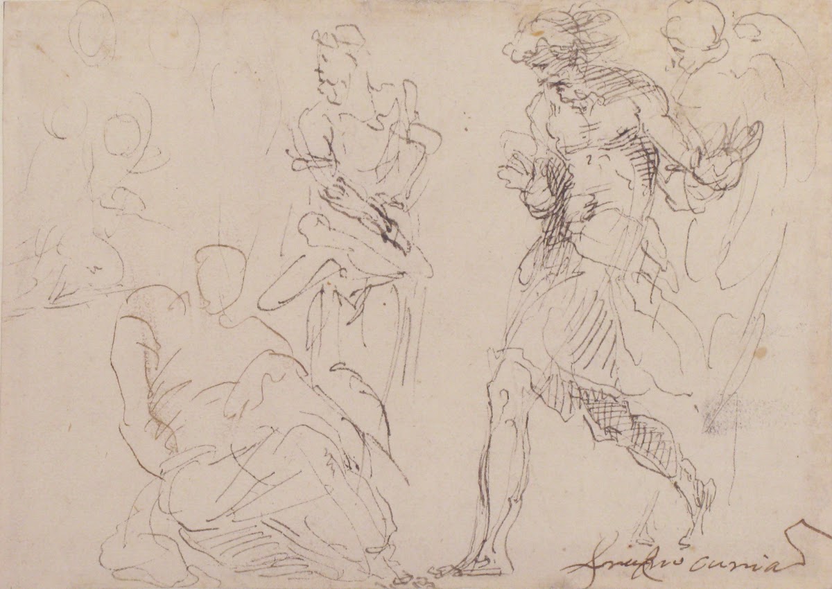 Standing and Seated Figures 15651608