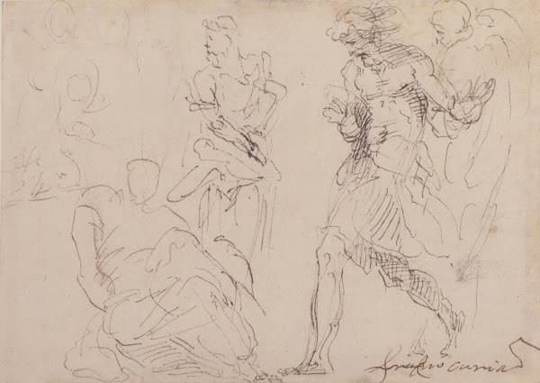 Standing and Seated Figures 15651608