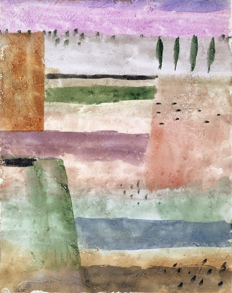 Landscape with Poplars 1929