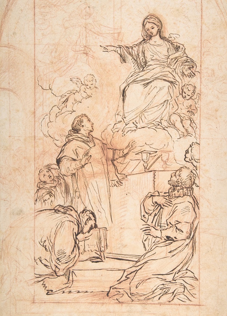 The Virgin Appearing At Mass 16921758