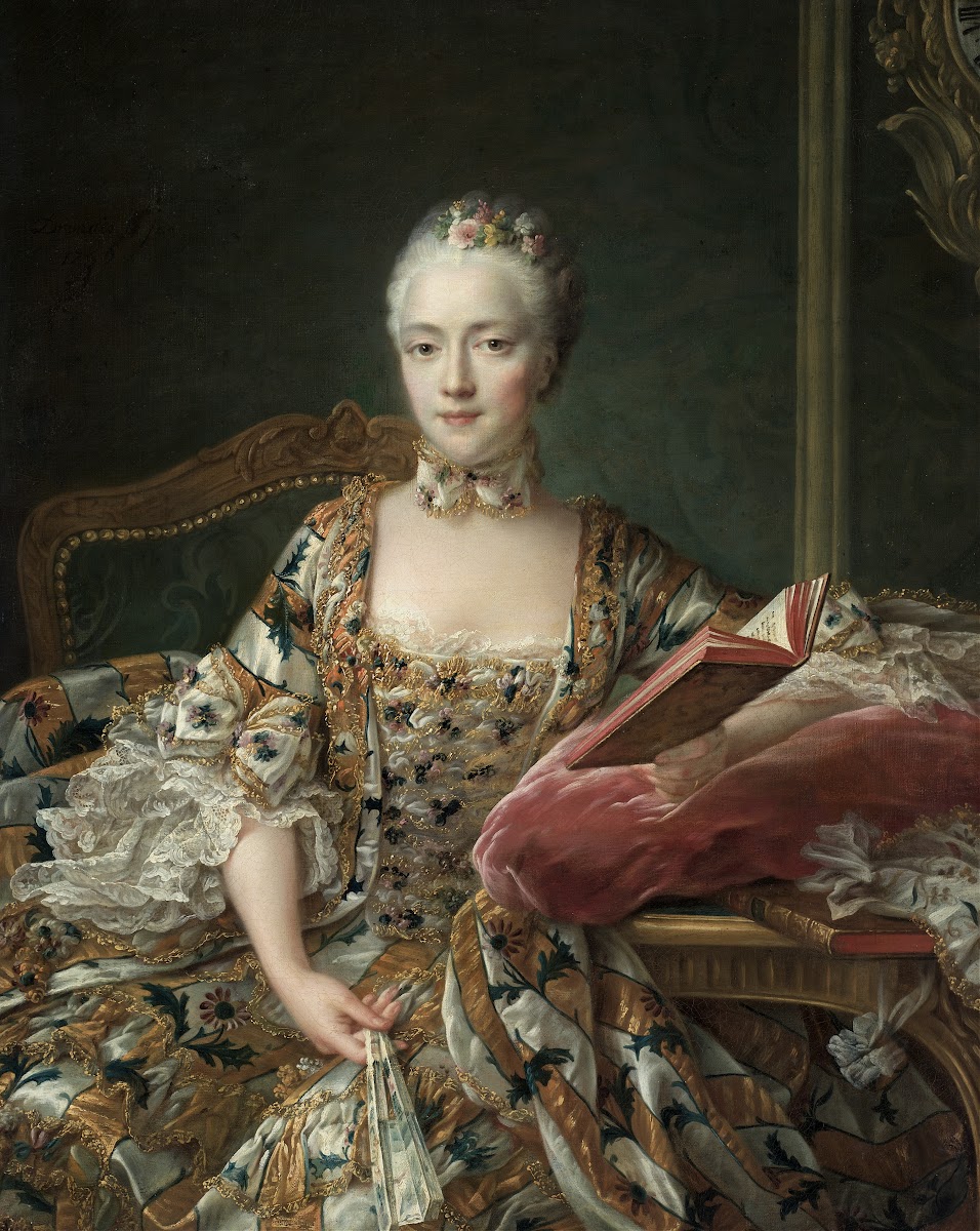 Portrait of the Marquise dAguirandes 1759