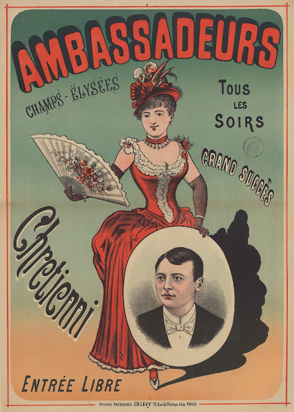 Ambassadeurs Champs Élysées Chretienni Tous les soirs 1887