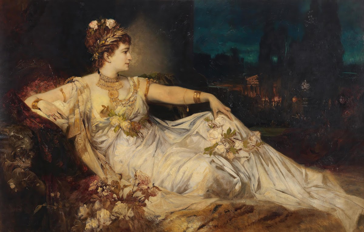Charlotte Wolter als Messalina 1875