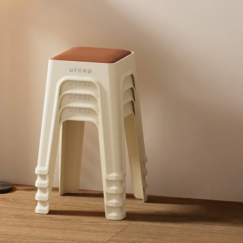 Kunststoffhocker stapelbar, verstärkt, Modell DA1408