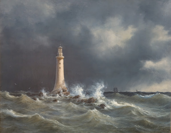 Eddystone Lighthouse 1846