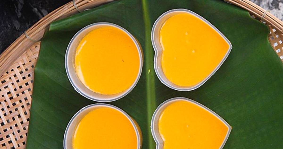 Pumpkin Pudding (bánh flan chay)