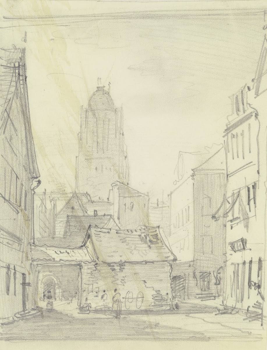 Die Fleischgasse in Frankfurt am Main