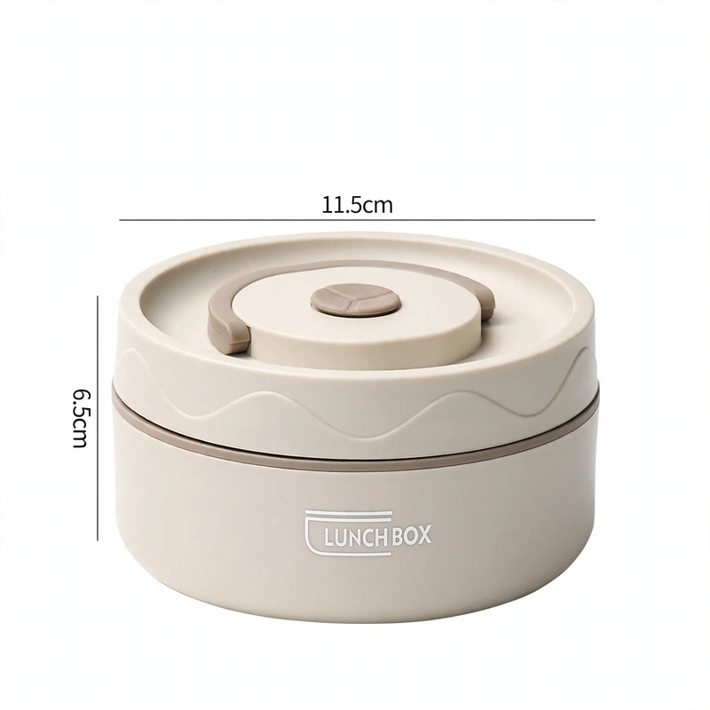 Edelstahl-Lunchbox, mehrschichtig, 501–800 ml