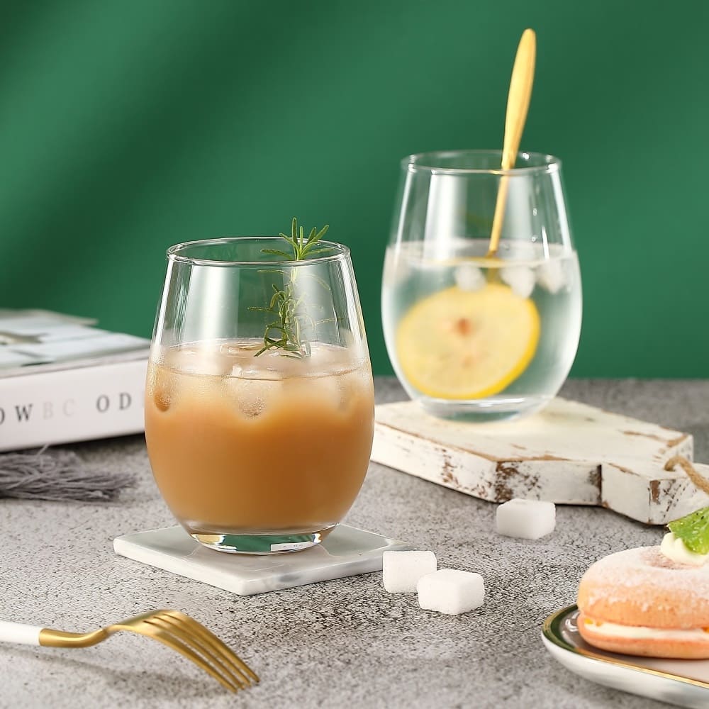 Set de vasos de vidrio Link Life™ de 550 mL, 6 piezas