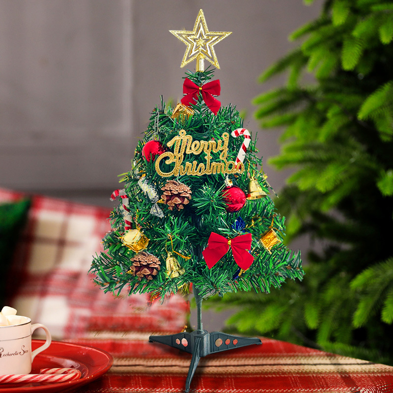 Mini Christmas tree, 50 cm, with LED lighting