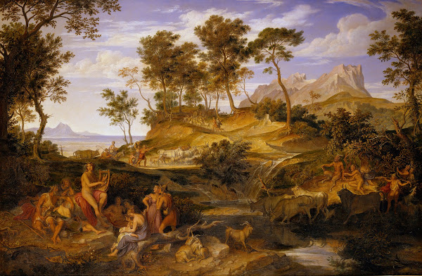 Apollo Among The Thessalian Shepherds 1834 1835