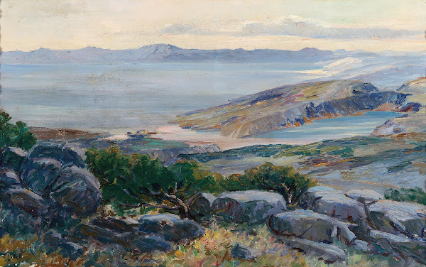 A View of the Adriatic Coast from Plase near Rijeka