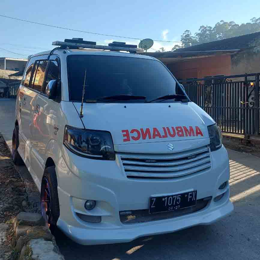 Ambulance jenazah Cimahi unit 2 tampak samping