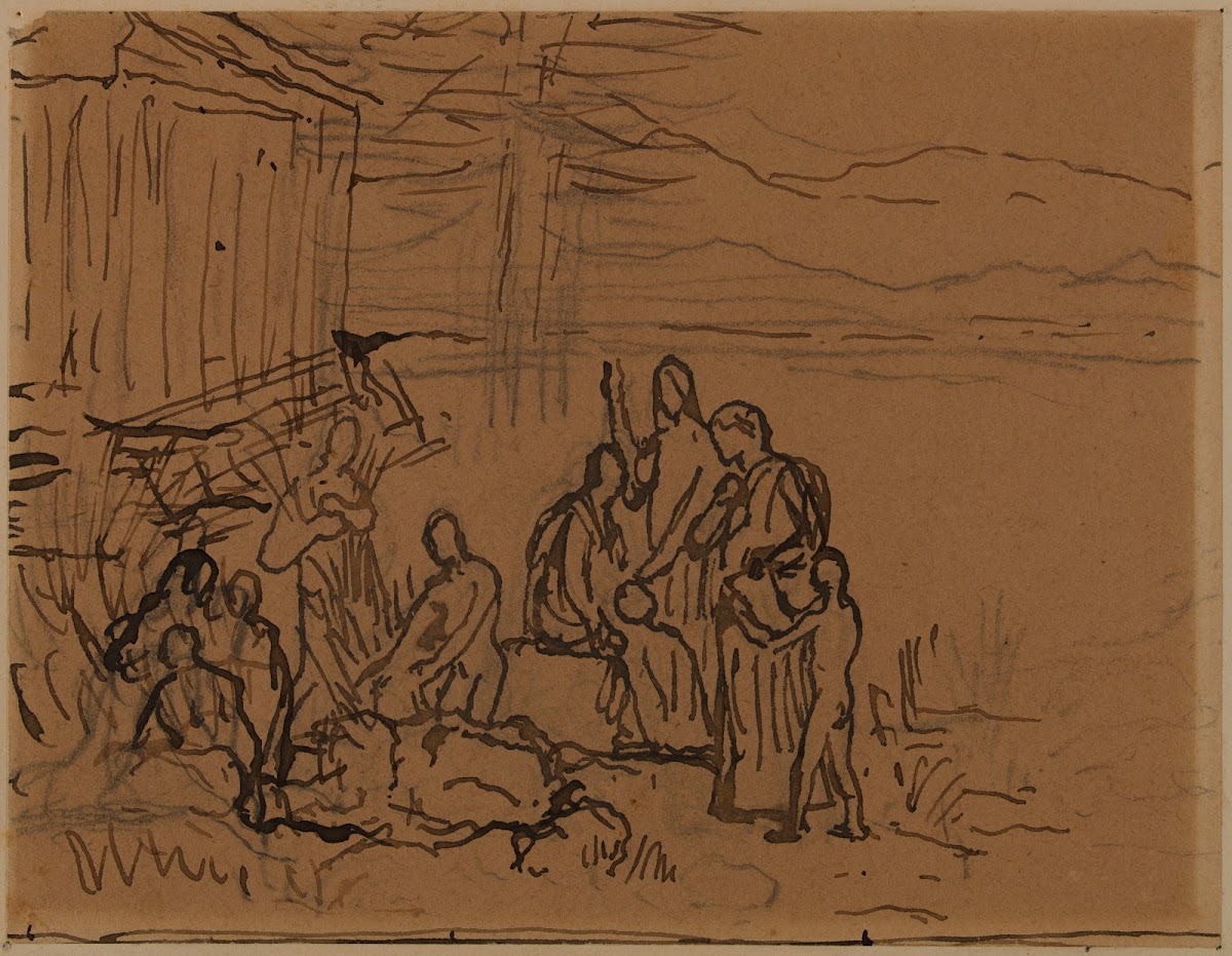 Etude de composition 1886 1889