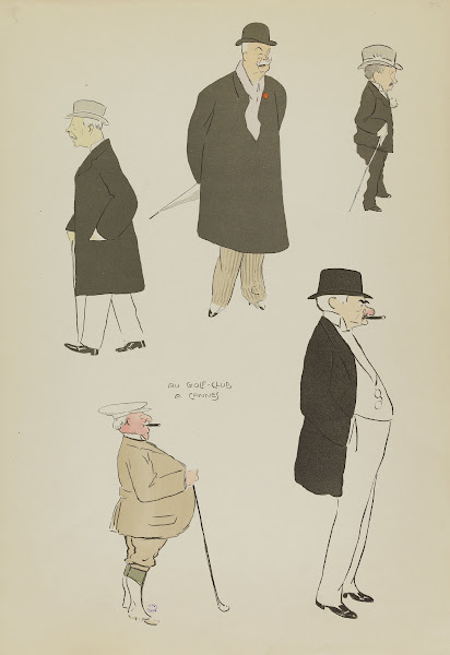 Au Golf Club à Cannes 1909