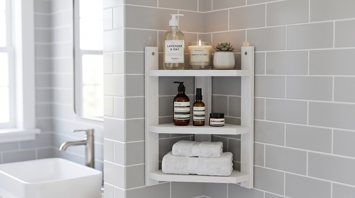 Best Corner Shelves for Bathrooms (2026) - BEST COMPACT — IN CONTEXT