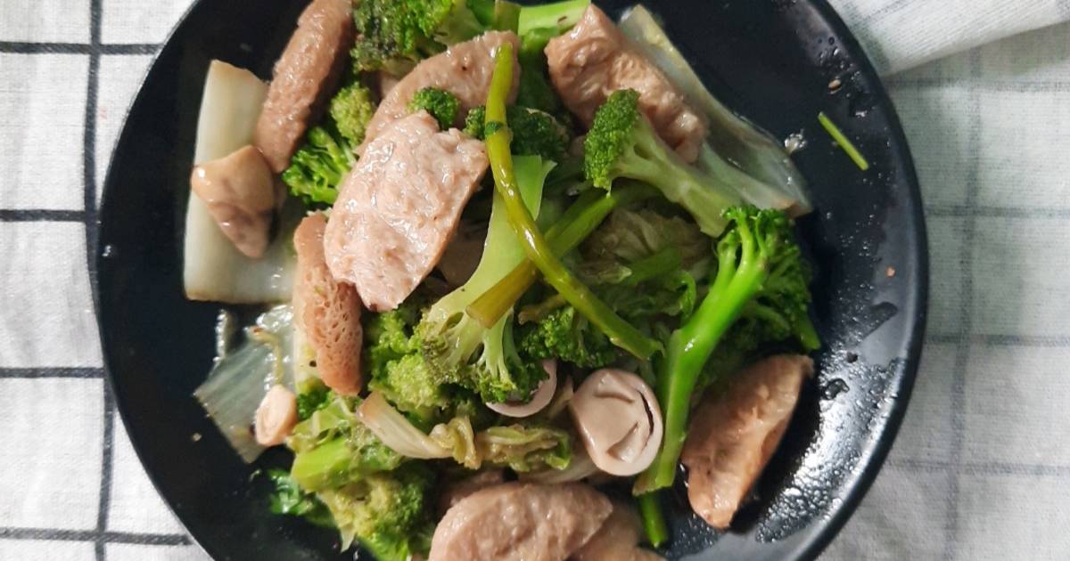 Rau củ xào hỗn hợp