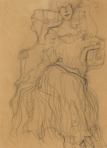 Sitzend von vorne 1903