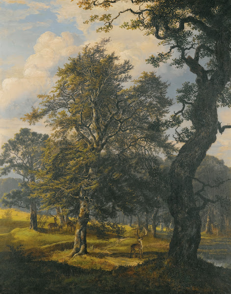 Dyrehaven Near Copenhagen 1853