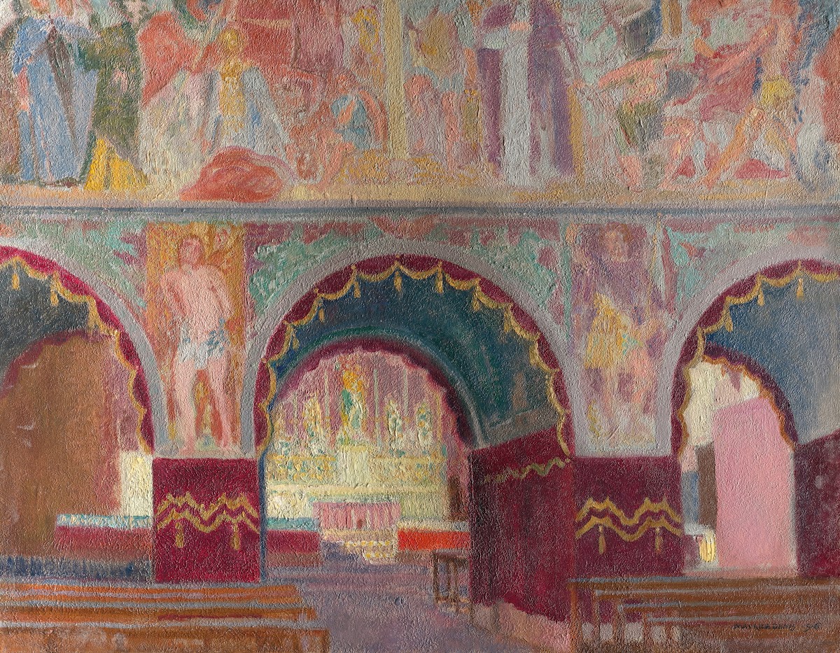 Fresques de Luini à Lugano 1916