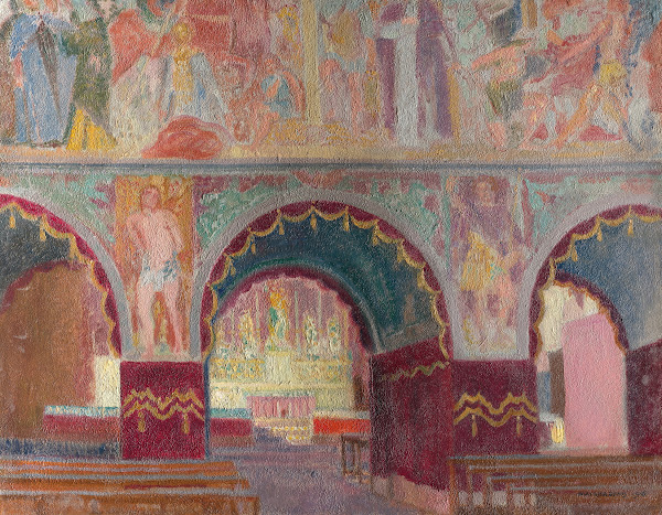 Fresques de Luini à Lugano 1916