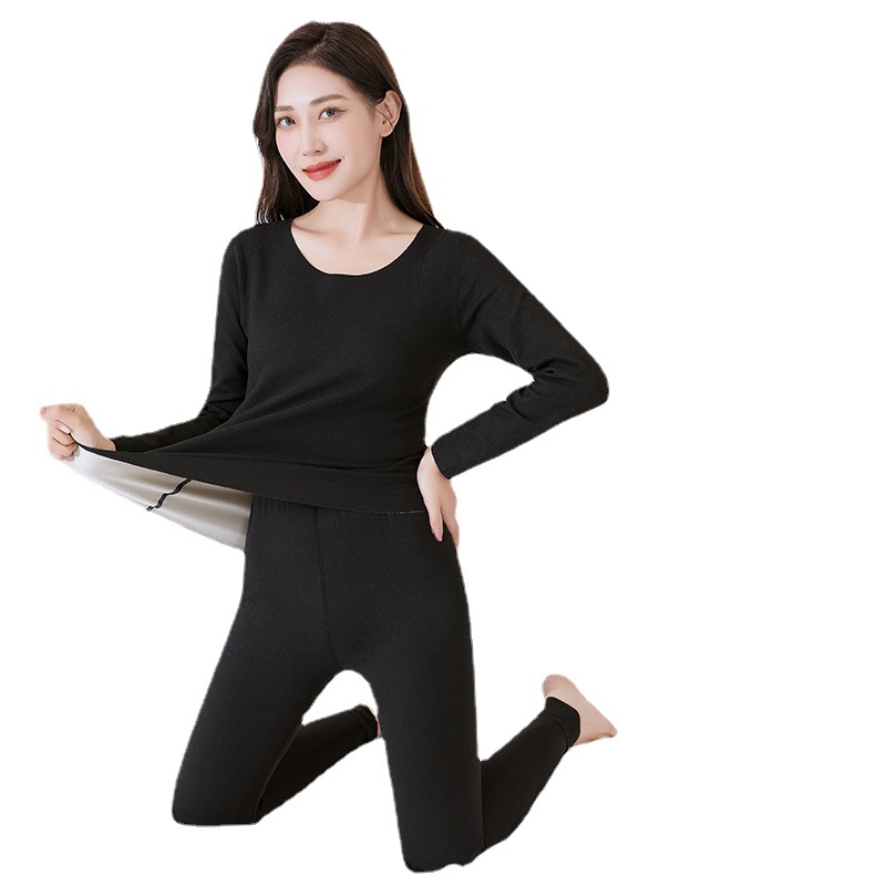 Women's Thermal Set, lined, U-neck