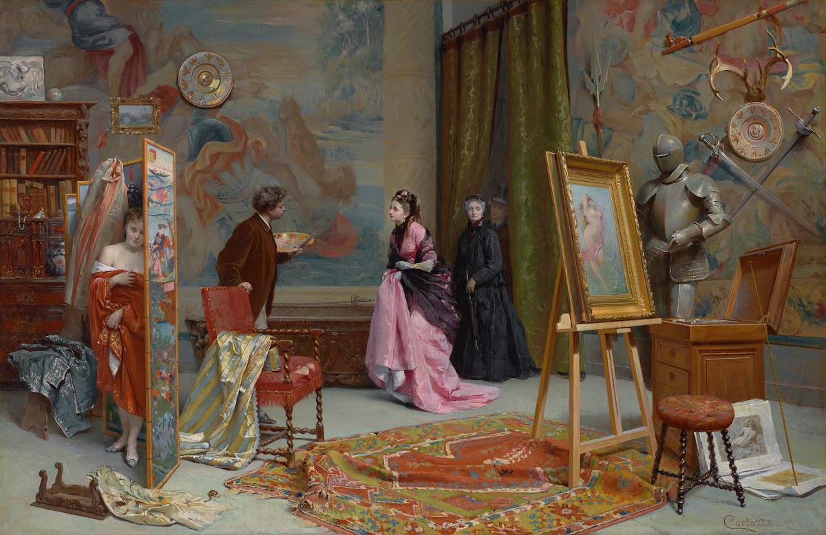 La séance interrompue 1870