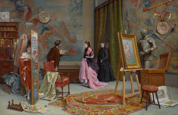 La séance interrompue 1870