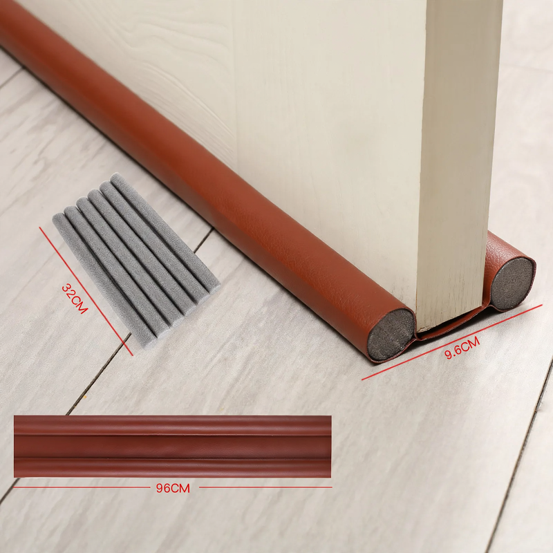 Door sweep, wear-resistant, soundproof