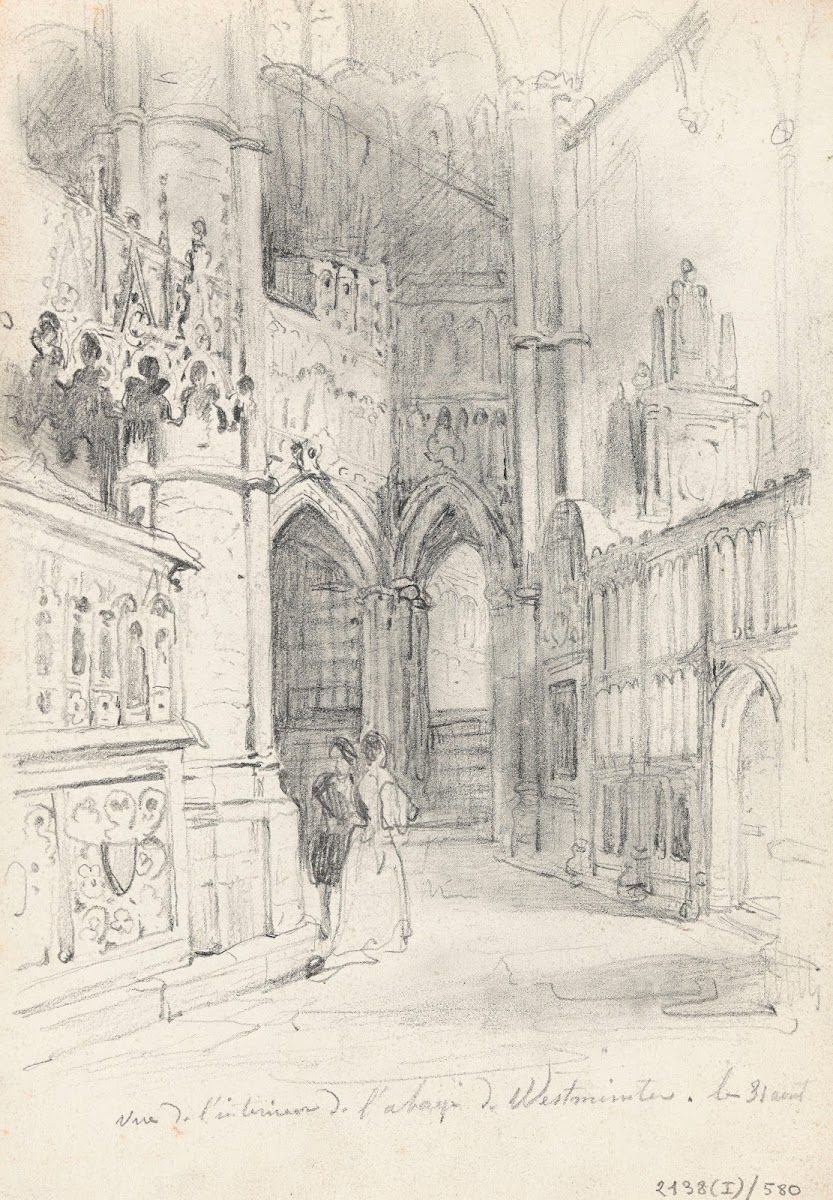 Westminster Abbey 1835