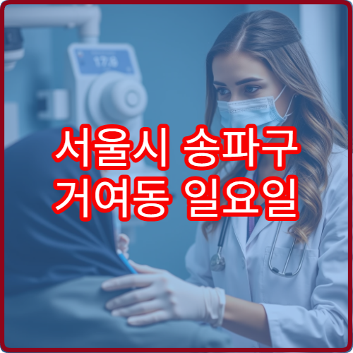 서울시 송파구 거여동 일요일 산부인과 진료 병원 휴일 진료