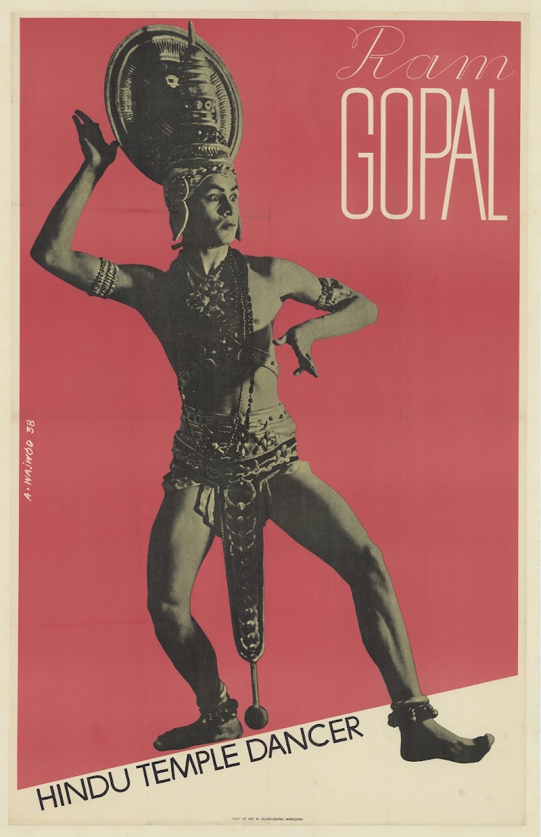 Kam Gopal Hindu Temple dancer 1938