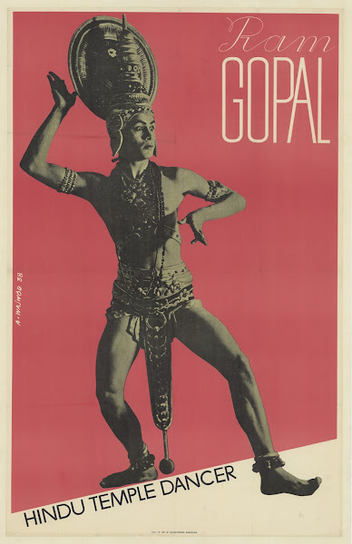Kam Gopal Hindu Temple dancer 1938